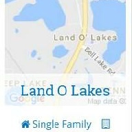 search land o lakes homes for sale