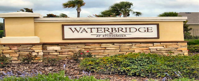 waterbridge at stomebrier lutz Florida